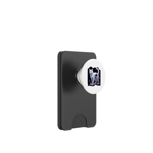 Pixel Katze PopSockets PopWallet für MagSafe Pixel Katze PopSockets PopWallet für MagSafe von Sandiegogreen-store.com