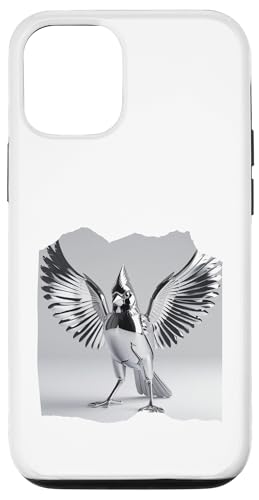 Silber Vogel Hülle für iPhone 12/12 Pro Silber Vogel Hülle für iPhone 12/12 Pro von Sandiegogreen-store.com