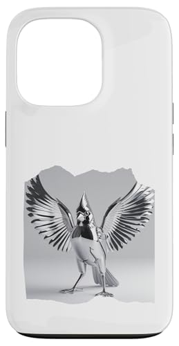 Silber Vogel Hülle für iPhone 13 Pro von Sandiegogreen-store.com