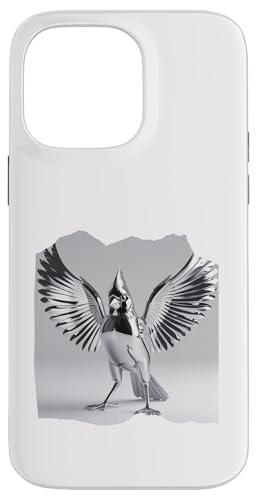 Silber Vogel Hülle für iPhone 14 Pro Max Silber Vogel Hülle für iPhone 14 Pro Max von Sandiegogreen-store.com