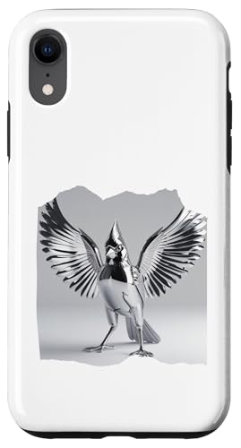 Silber Vogel Hülle für iPhone XR von Sandiegogreen-store.com