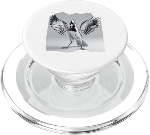 Silber Vogel PopSockets PopGrip für MagSafe von Sandiegogreen-store.com