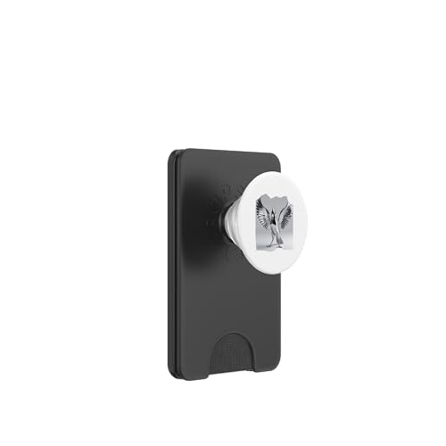 Silber Vogel PopSockets PopWallet für MagSafe von Sandiegogreen-store.com