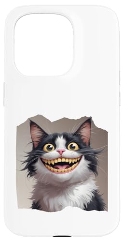lachende Katze Hülle für iPhone 15 Pro von Sandiegogreen-store.com