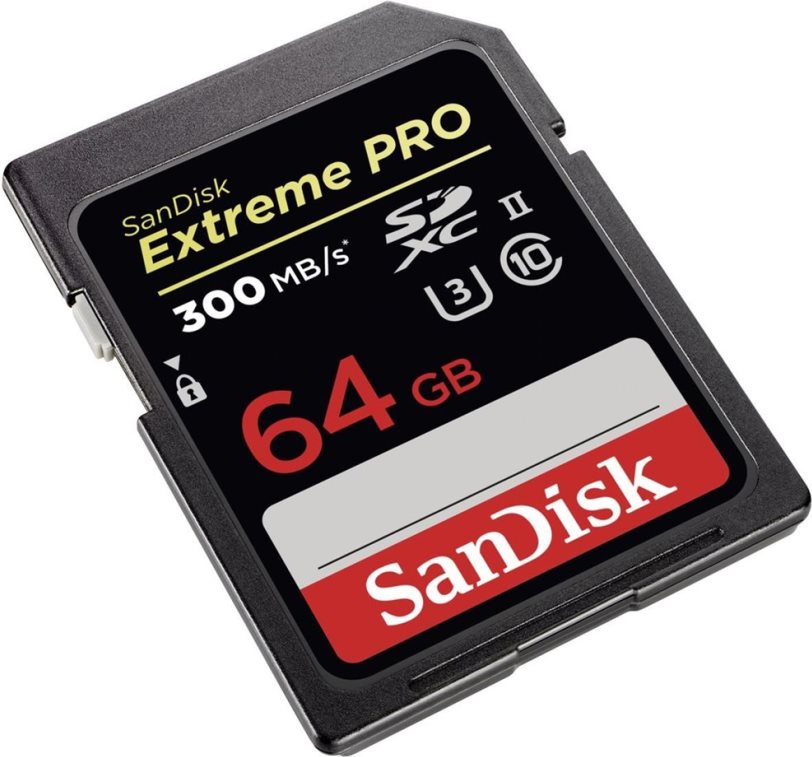 64 GB SDXC CARD SanDisk Extreme PRO UHS-II 300MB/s (SDSDXPK-064G-GN4IN) von Sandisk