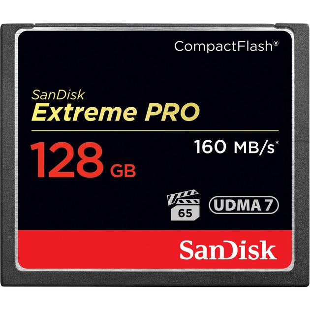 CompactFlash Extreme Pro 128 GB, Speicherkarte von Sandisk