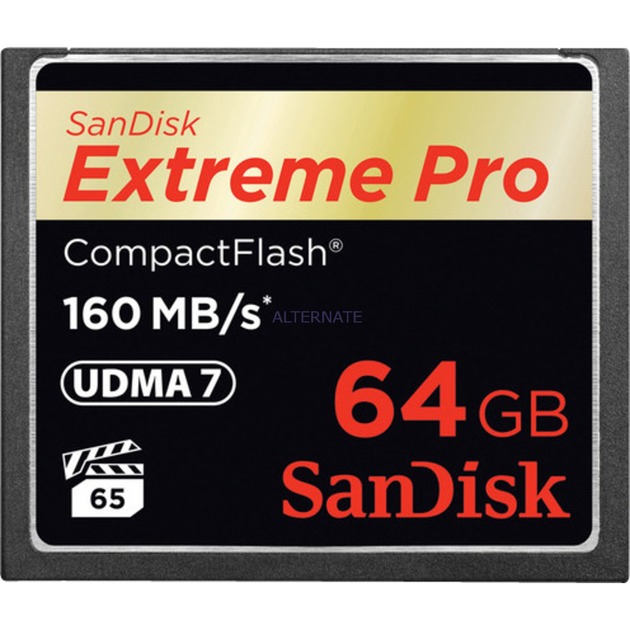 CompactFlash Extreme Pro 64 GB, Speicherkarte von Sandisk