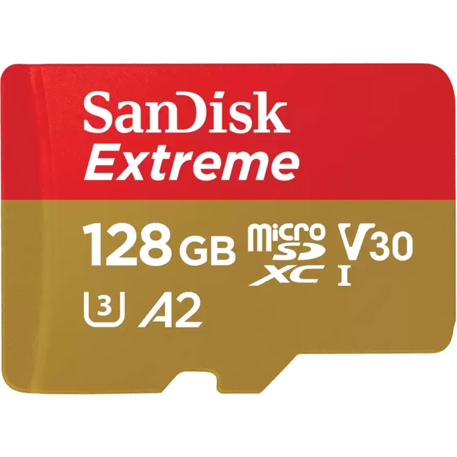 Extreme 128 GB microSDXC, Speicherkarte von Sandisk