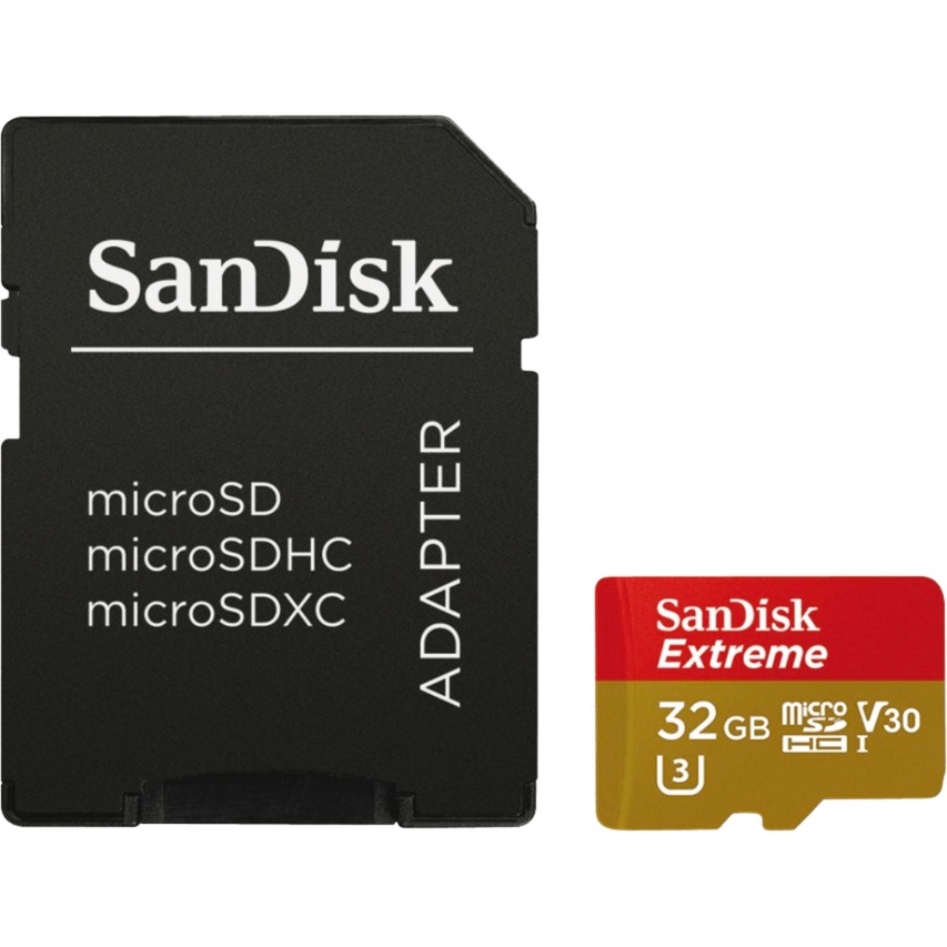 Extreme 32 GB microSDHC, Speicherkarte von Sandisk