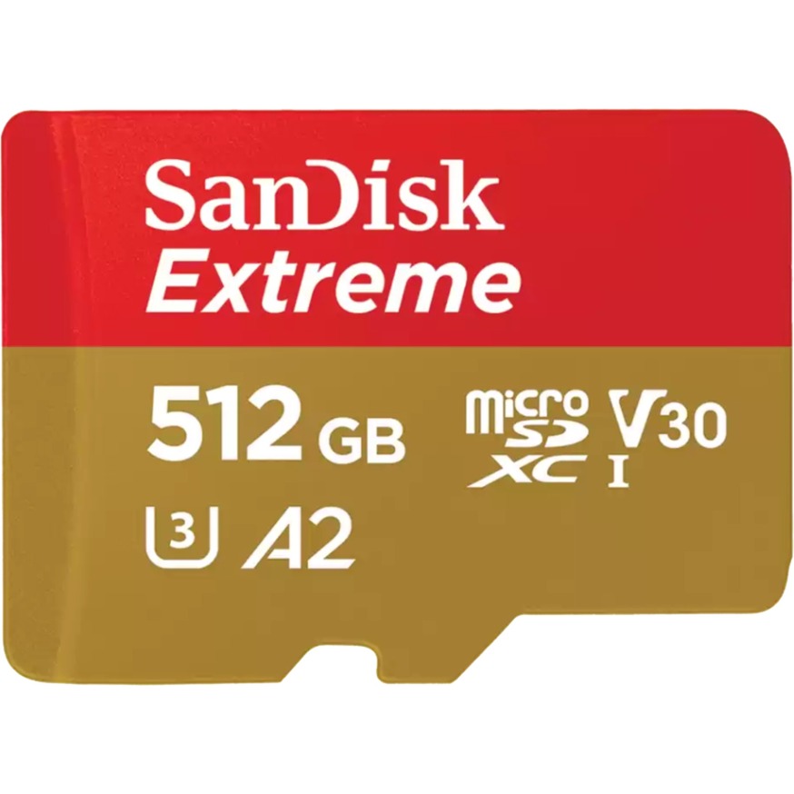 Extreme 512 GB microSDXC, Speicherkarte von Sandisk