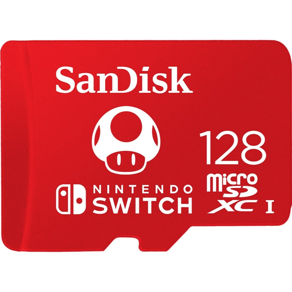 Nintendo Switch 128 GB microSDXC, Speicherkarte von Sandisk