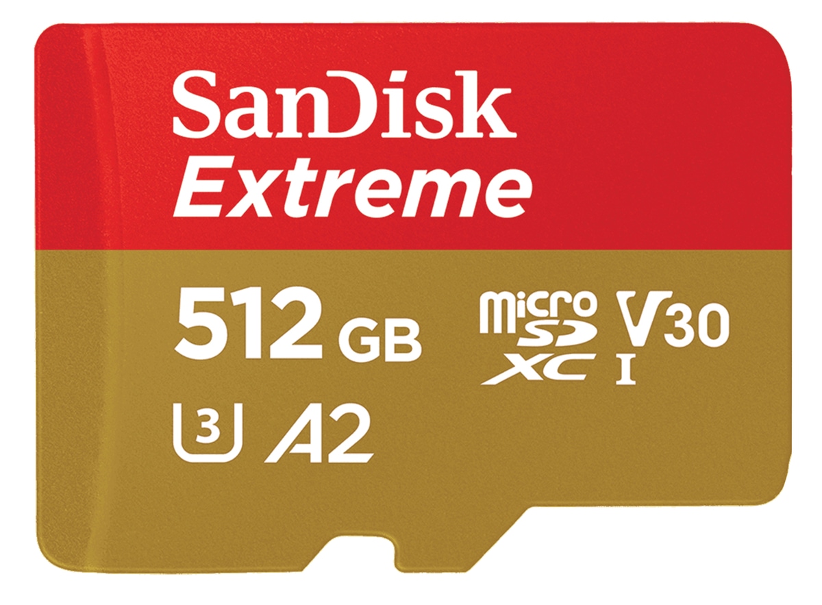 SANDISK MicroSD-Card Extreme 512GB SANDISK MicroSD-Card Extreme 512GB von Sandisk