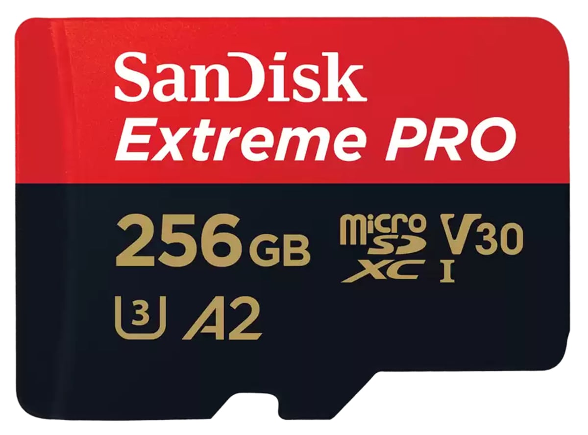 SANDISK MicroSD-Card Extreme Pro 256GB von Sandisk