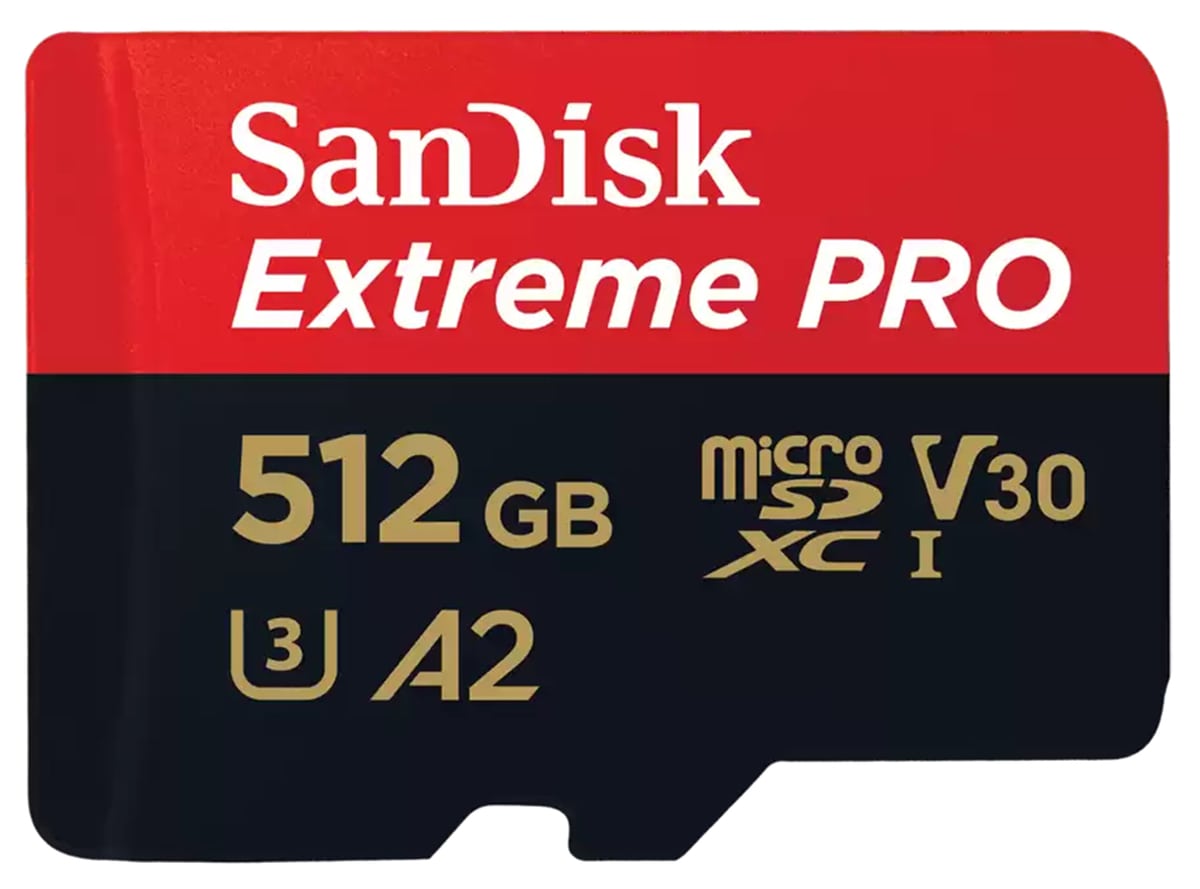 SANDISK MicroSD-Card Extreme Pro 512GB von Sandisk
