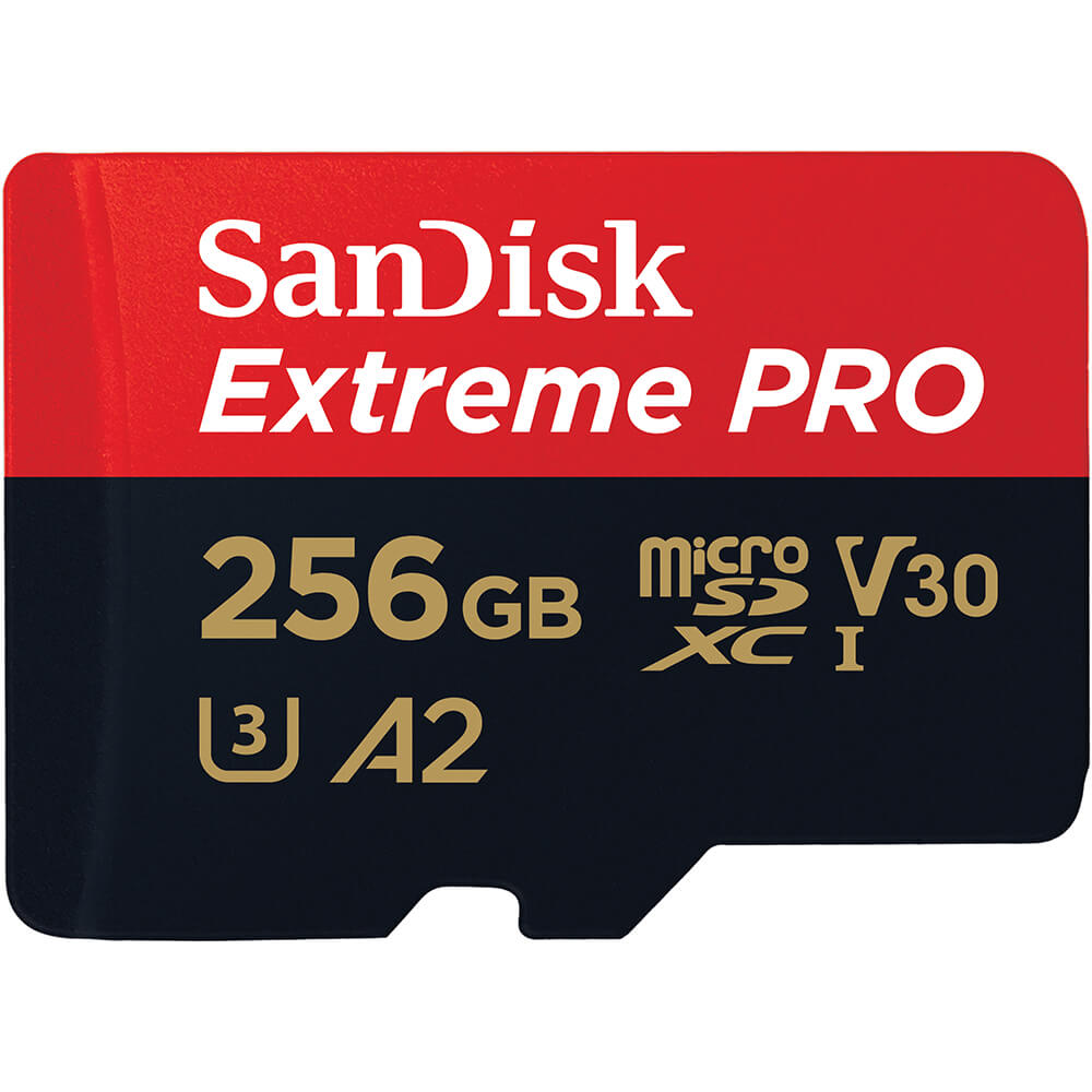 SANDISK - MicroSDXC Extreme Pro 256GB 200MB/s A2 C10 V30 UHS-I SANDISK - MicroSDXC Extreme Pro 256GB 200MB/s A2 C10 V30 UHS-I von Sandisk