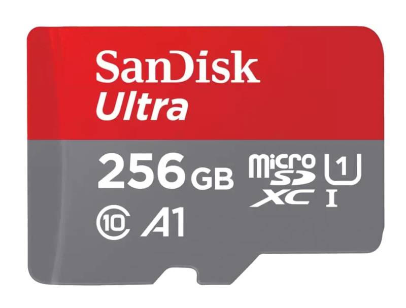 SANDISK MicroSDXC-Speicherkarte Ultra A1 256GB inkl. SD-Adapter von Sandisk