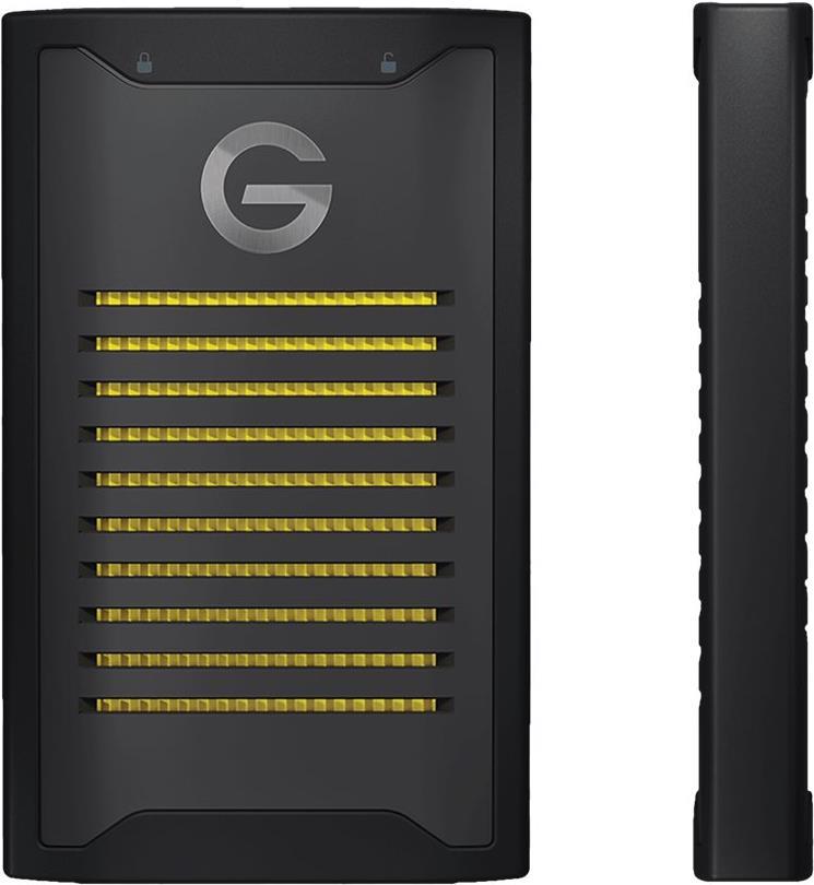 SANDISK PROFESSIONAL G-DRIVE ArmorLock - SSD - verschlüsselt - 1 TB - extern (tragbar) - USB 3.2 Gen 2 (USB-C Steckverbinder) - 256-bit AES-XTS (SDPS41A-001T-GBANB) von Sandisk