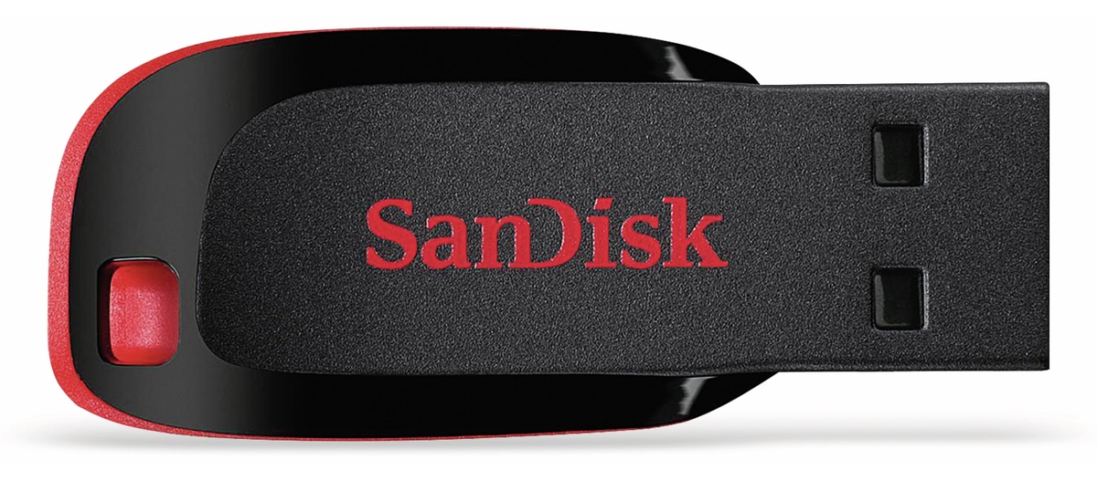SANDISK USB 2.0 Speicherstick Cruzer Blade, 64 GB SANDISK USB 2.0 Speicherstick Cruzer Blade, 64 GB von Sandisk