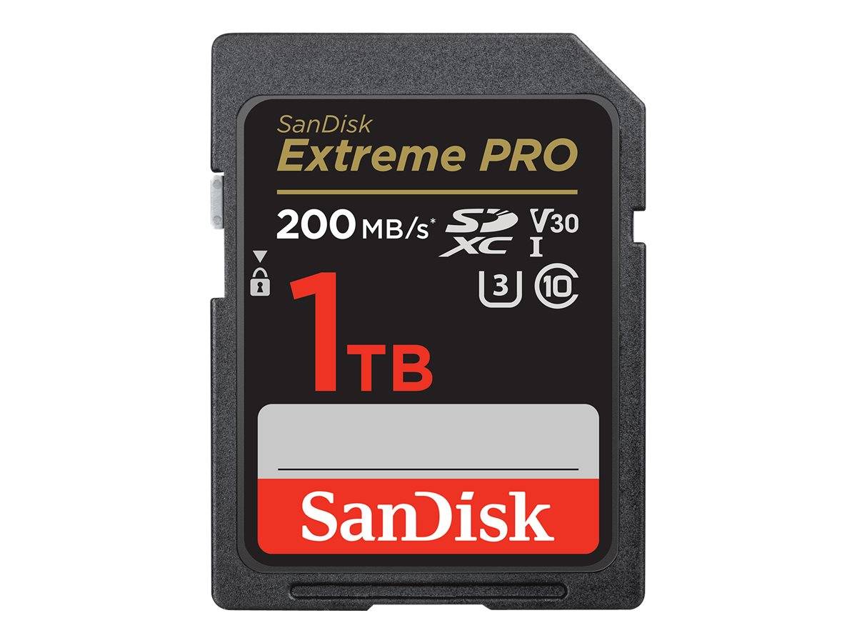 SD Extreme PRO UHS-I Card 1TB SanDisk SDXC SD Extreme PRO UHS-I Card 1TB SanDisk SDXC von Sandisk