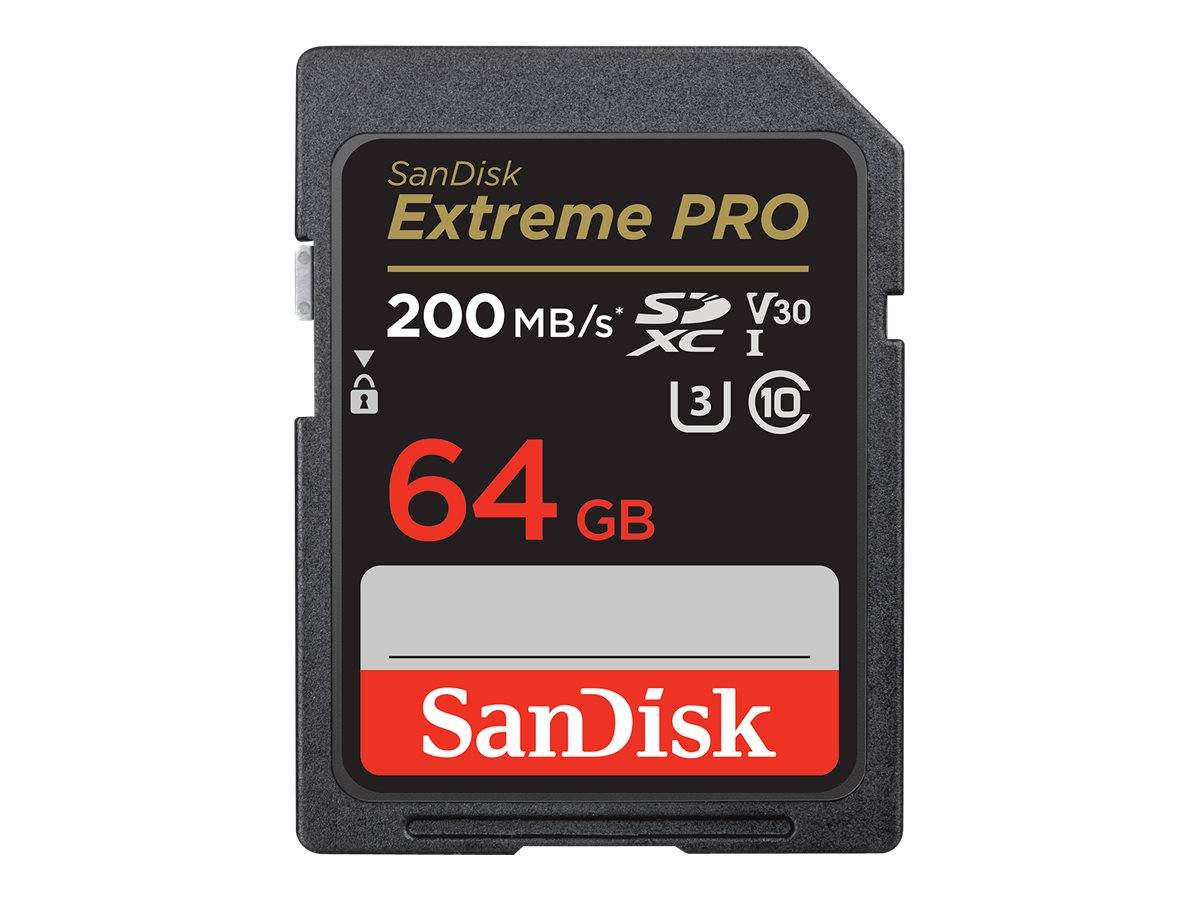 SD Extreme PRO UHS-I Card 64GB SanDisk SDXC SD Extreme PRO UHS-I Card 64GB SanDisk SDXC von Sandisk