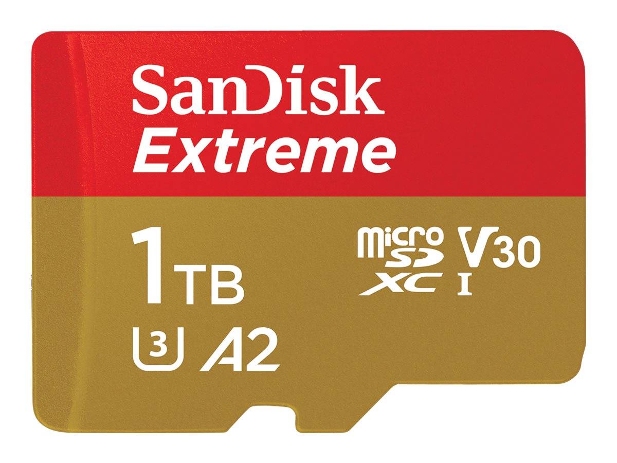 SD MicroSD Card 1TB SanDisk Extreme SDXC inkl. Adapter SD MicroSD Card 1TB SanDisk Extreme SDXC inkl. Adapter von Sandisk