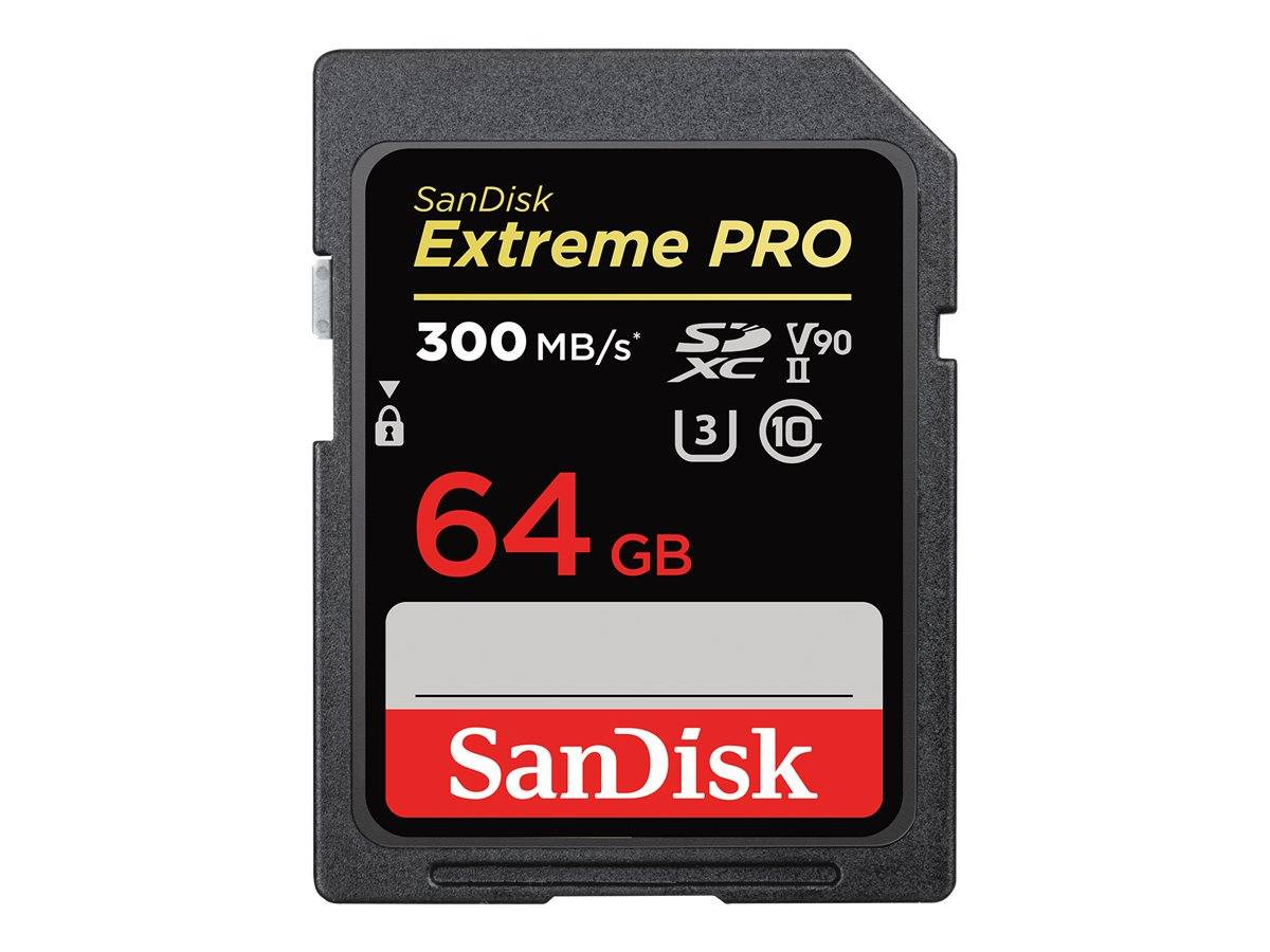 SDXC SD Card 64GB SanDisk Extreme Pro SDXC intern retail SDXC SD Card 64GB SanDisk Extreme Pro SDXC intern retail von Sandisk