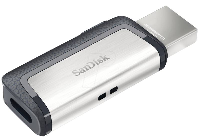 SDDDC2-128G-G46 - USB-Stick, USB 3.1, 128 GB, Dual USB Typ C von Sandisk
