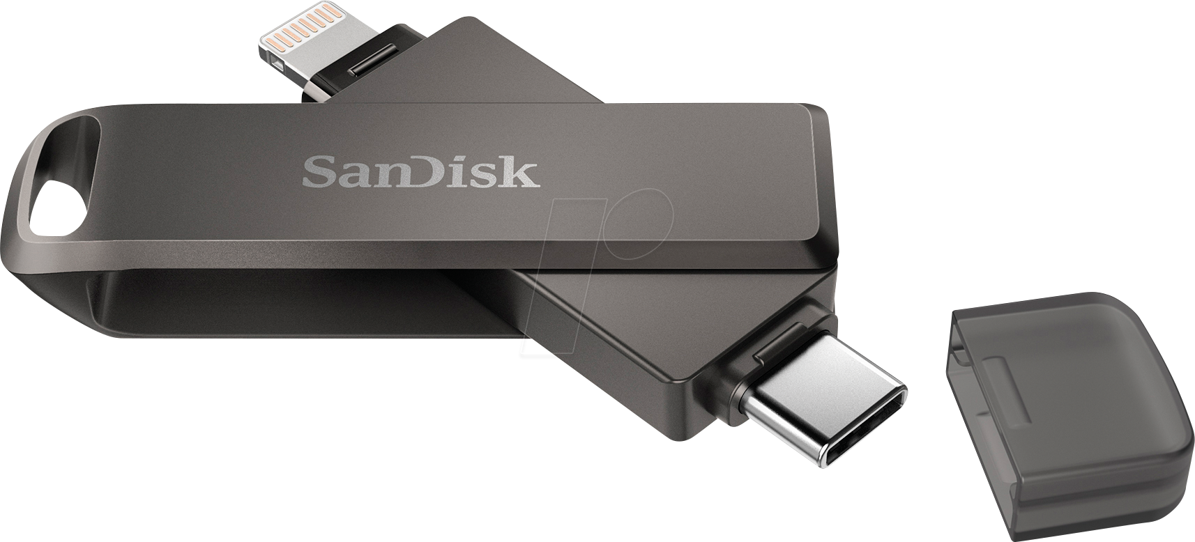 SDIX70N064GGN6NN - USB-Stick, USB 3.0, 64 GB, iXpand Luxe, Lightning, USB-C von Sandisk