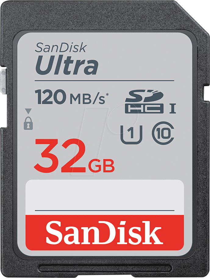 SDSDUN4032GGN6IN - SDHC-Speicherkarte 32GB - SanDisk Ultra - Class 10 von Sandisk