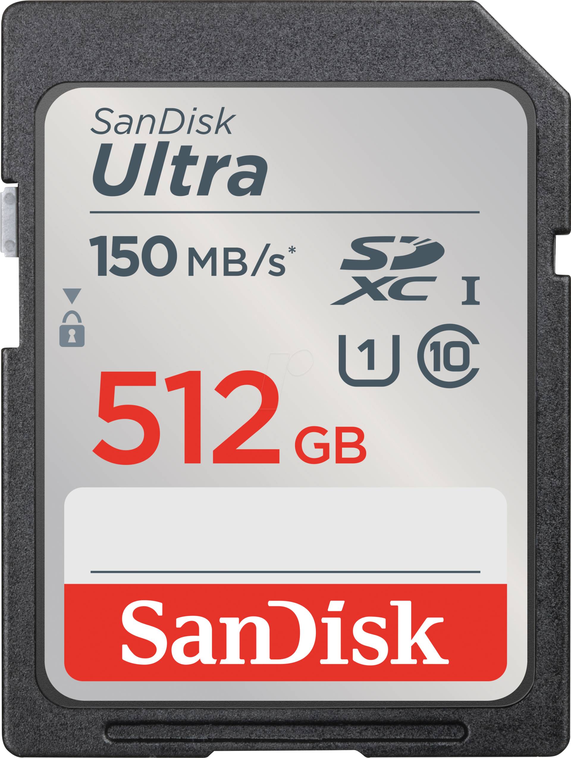SDSDUNC512GGN6IN - SDHX-Speicherkarte, 512GB von Sandisk
