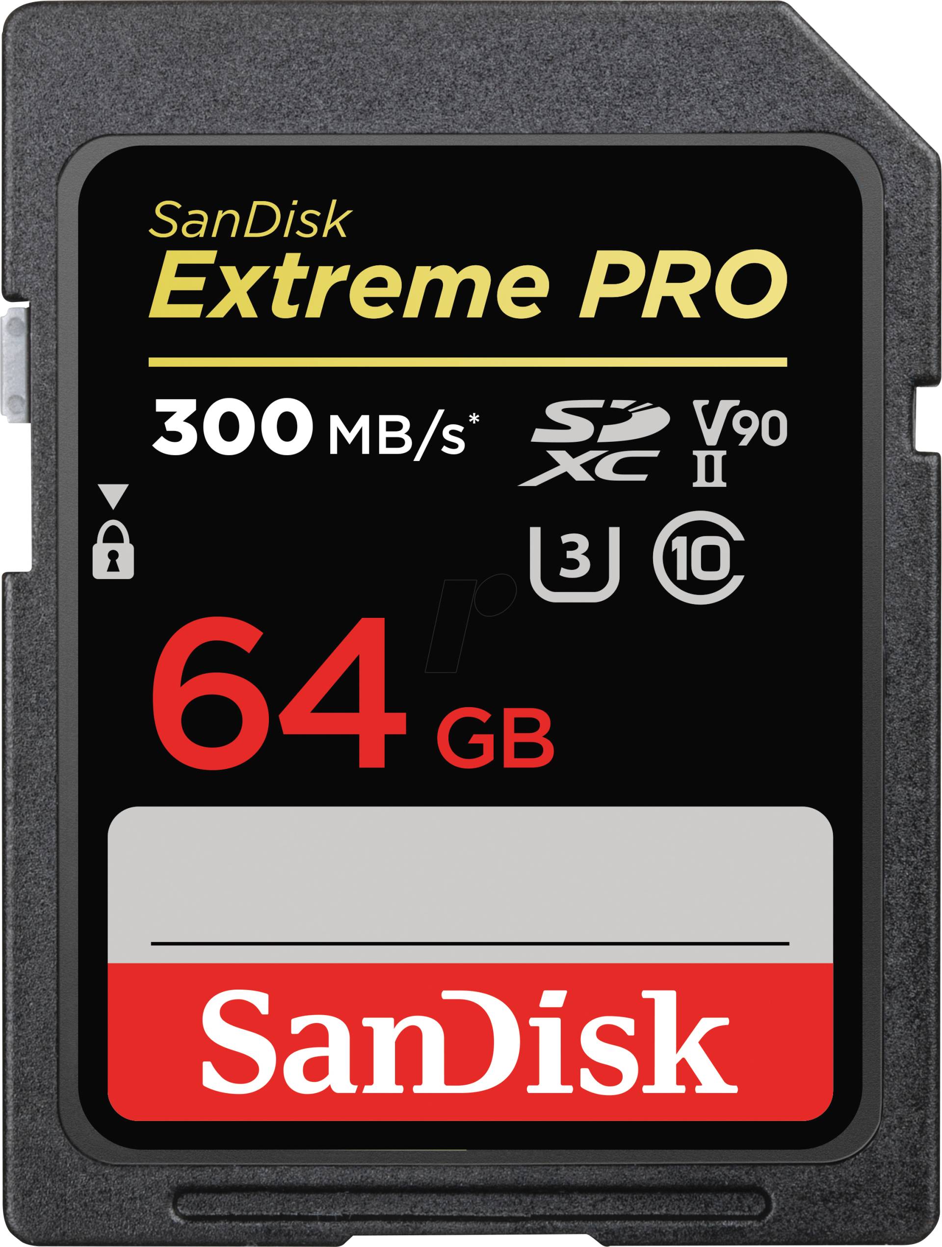 SDSDXDK064GGN4IN - SDHX-Speicherkarte, 64GB von Sandisk