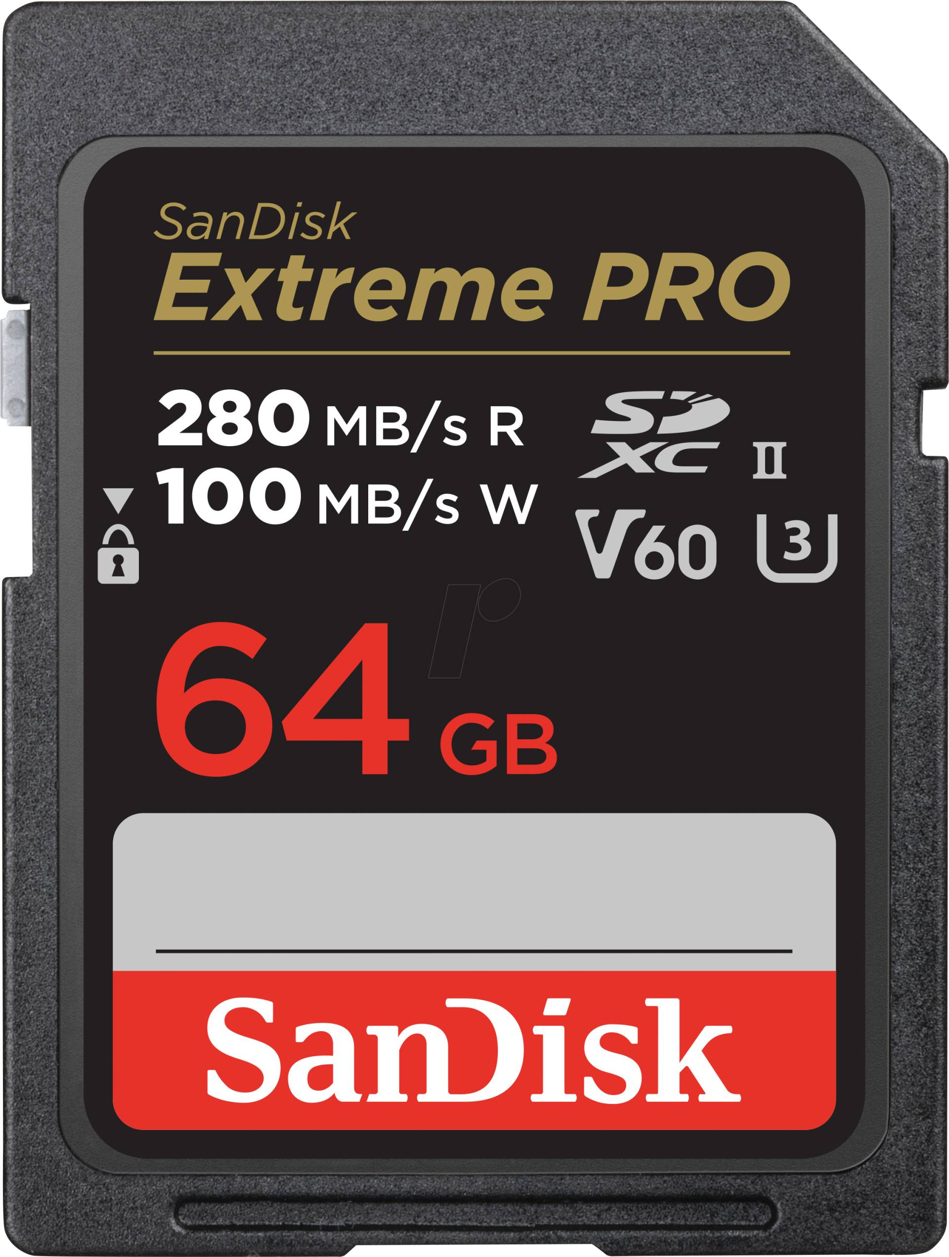 SDSDXEP064GGN4IN - SDHX-Speicherkarte, 64GB von Sandisk