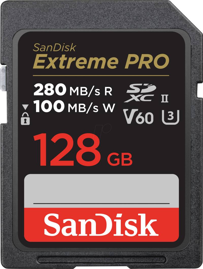 SDSDXEP128GGN4IN - SDHX-Speicherkarte, 128GB von Sandisk