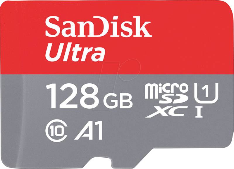 SDSQUNR128GGN6MN - microSDXC-Speicherkarte 128GB, SanDisk Ultra von Sandisk