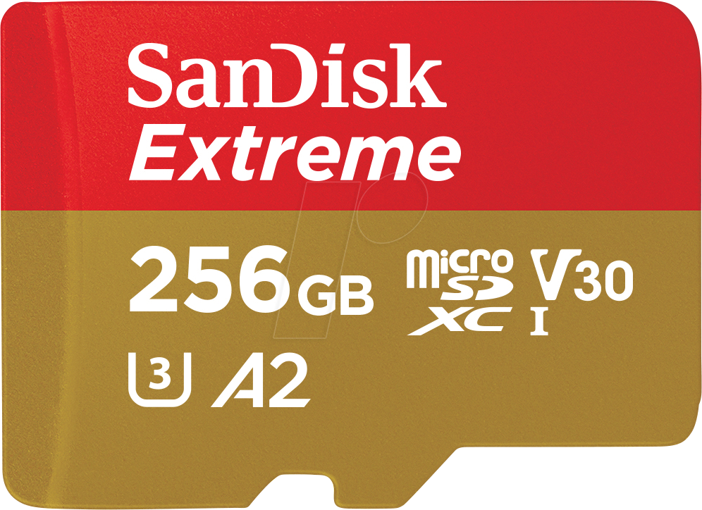 SDSQXAV256GGN6MA - MicroSDHX-Speicherkarte, 256GB von Sandisk
