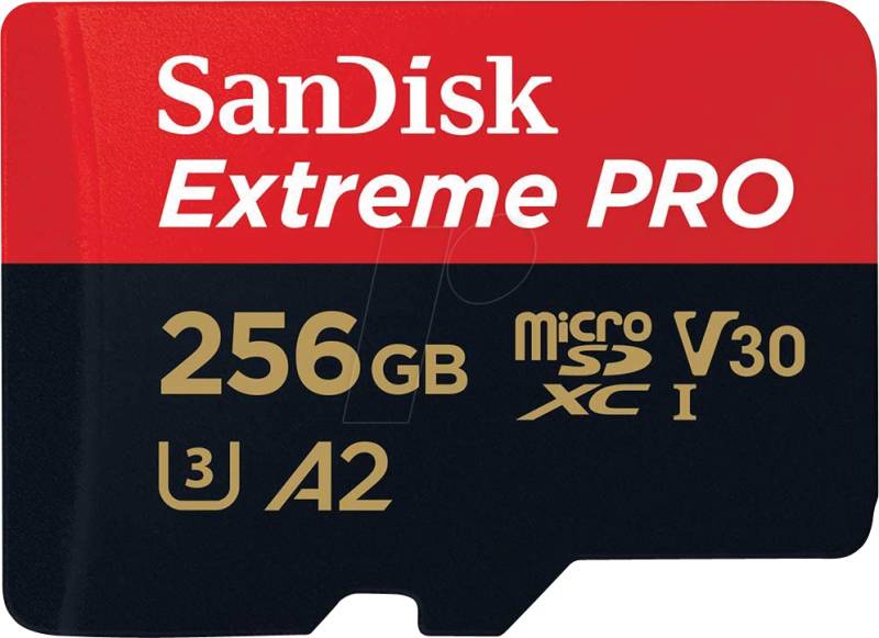 SDSQXCD256GGN6MA - MicroSDHX-Speicherkarte, 256GB von Sandisk