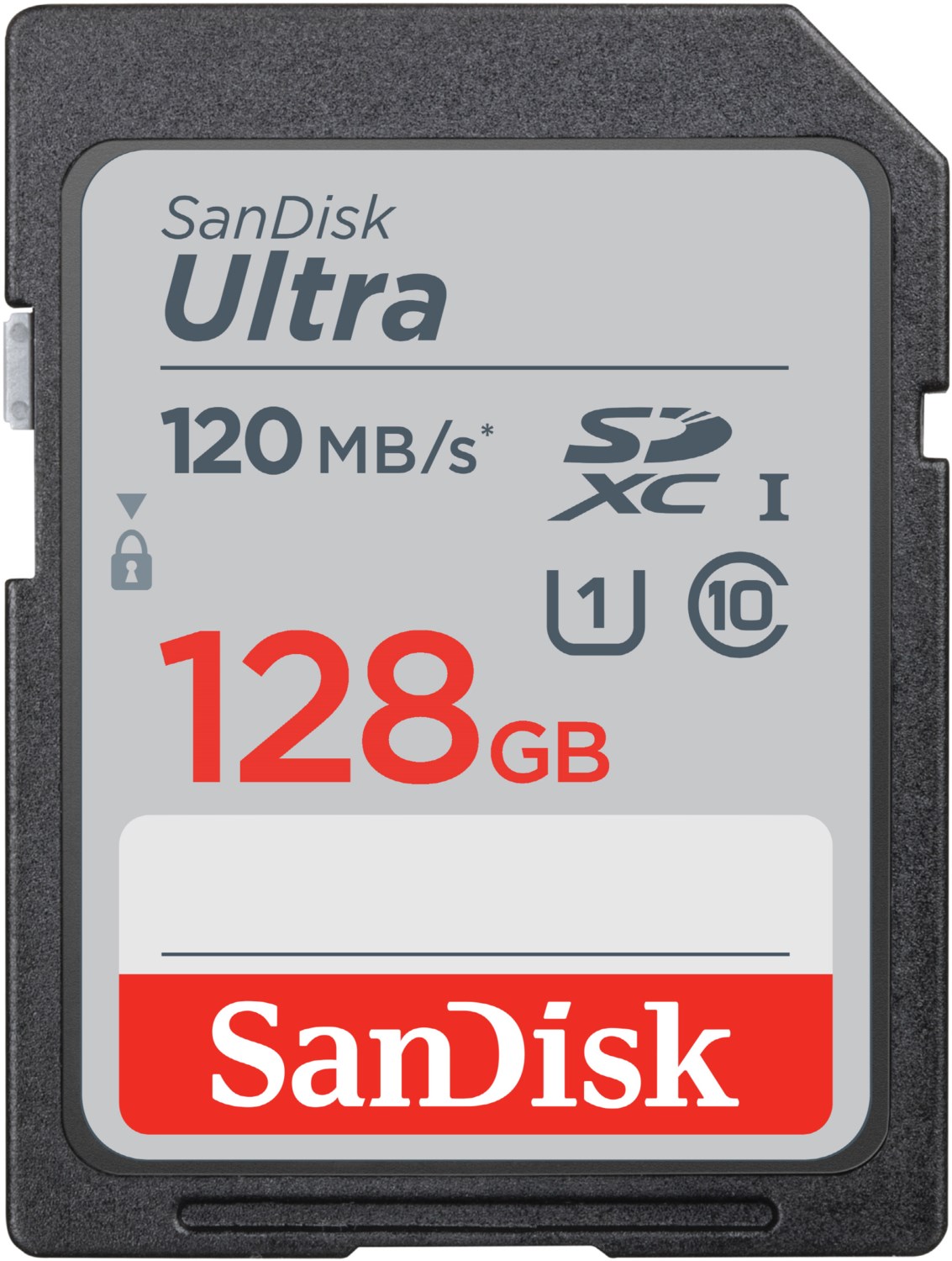 SDXC Ultra Class 10 (128GB) Speicherkarte von Sandisk