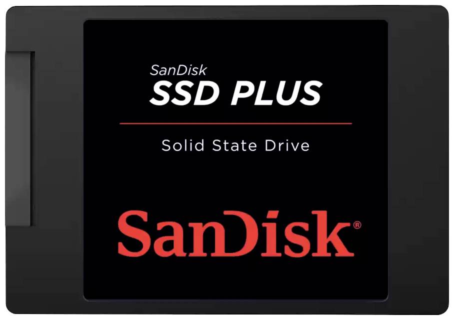 SSD   1TB SanDisk 2,5 (6.4cm) SATAIII 6GB/s PLUS RETAIL retail von Sandisk