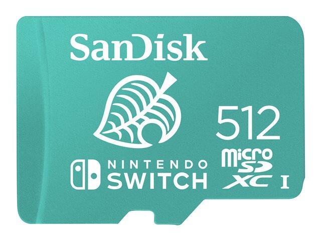 SanDisk Speicherkarte für Nintendo Switch 512GB SanDisk Speicherkarte für Nintendo Switch 512GB von Sandisk