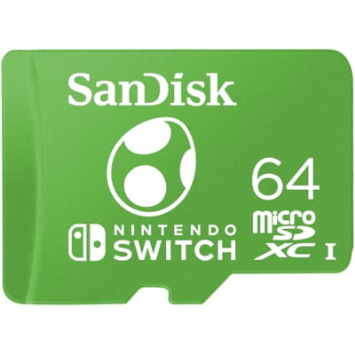 SanDisk 64 GB microSDXC Speicherkarte für Nintendo Switch™ grün von Sandisk