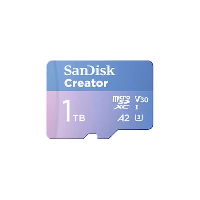 SanDisk Creator microSD-Karte 1TB UHS-I-Speicherkarte bis 190 MB/s SanDisk Creator microSD-Karte 1TB UHS-I-Speicherkarte bis 190 MB/s von Sandisk