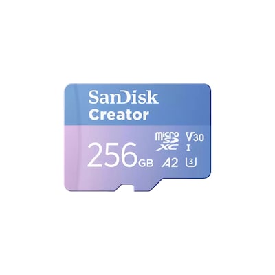 SanDisk Creator microSD-Karte 256GB UHS-I-Speicherkarte bis 190 MB/s SanDisk Creator microSD-Karte 256GB UHS-I-Speicherkarte bis 190 MB/s von Sandisk