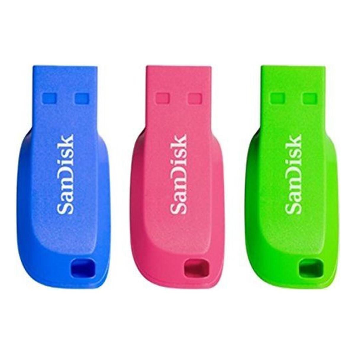 SanDisk Cruzer Blade USB-Stick 16 GB 3-Pack SanDisk Cruzer Blade USB-Stick 16 GB 3-Pack von Sandisk