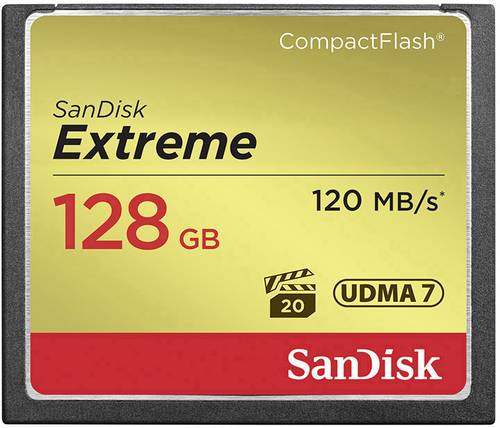 SanDisk Extreme® CF-Karte 128GB von Sandisk