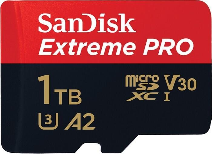 SanDisk Extreme® PRO microSDXC Speicherkarte 1TB mit SD-Adapter von Sandisk