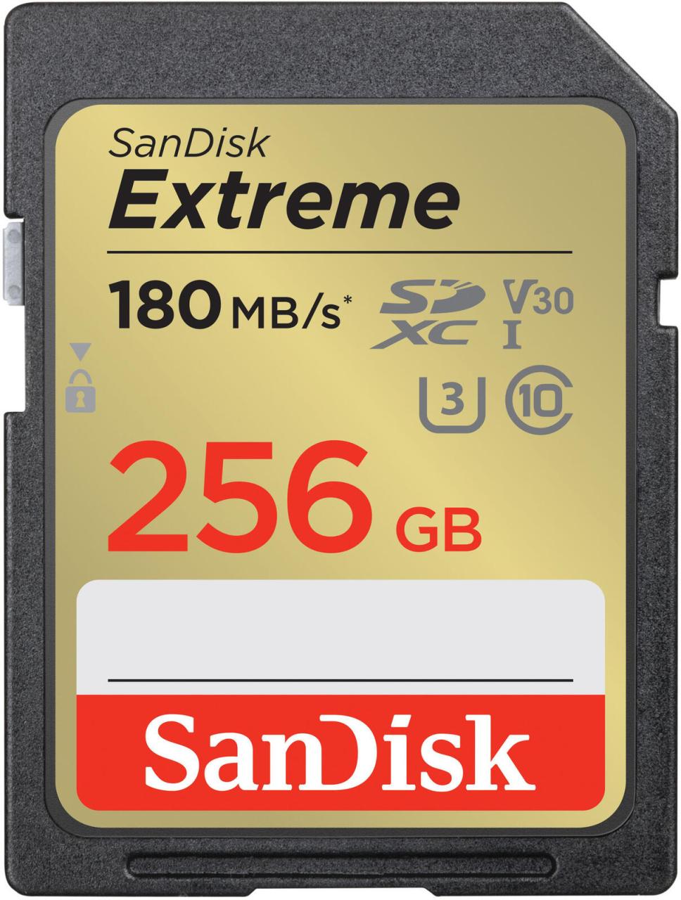 SanDisk Extreme 256GB SDXC MC Speicherkarte von Sandisk
