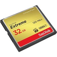 SanDisk Extreme 32 GB CompactFlash Speicherkarte bis zu 120 MB/s von Sandisk