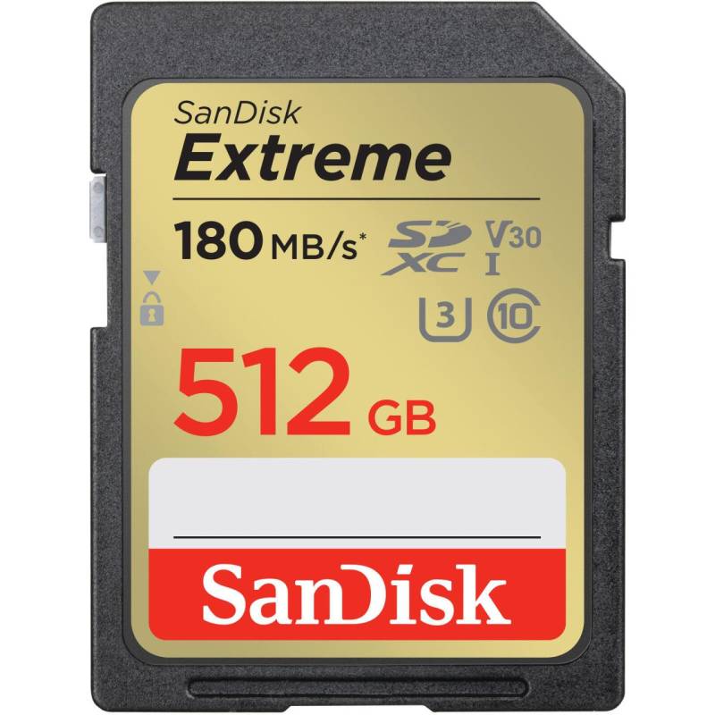SanDisk Extreme SD UHS-I Speicherkarte 512GB von Sandisk
