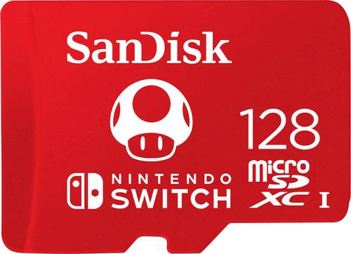 SanDisk Extreme Nintendo Switch™ microSDXC-Karte 128GB UHS-I, UHS-Class 3 Geeignet für Nintendo S von Sandisk