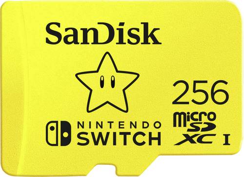 SanDisk Extreme Nintendo Switch™ microSDXC-Karte 256GB UHS-I, UHS-Class 3 Geeignet für Nintendo S von Sandisk
